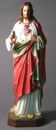 Sacred Heart 52 Realistic Statue